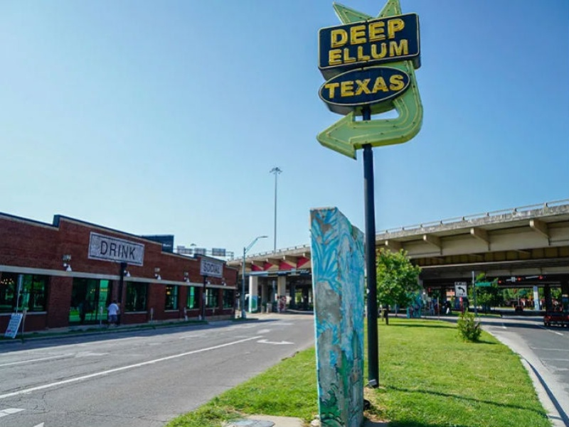 Deep Ellum Neighborhood in Dallas Texas
